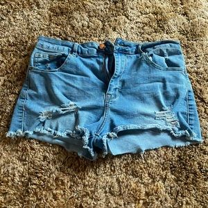 Forever 21 Distressed Shorts
